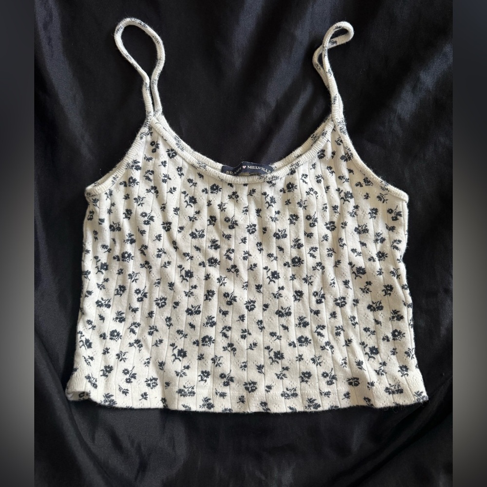 Brandy Melville Floral Tank